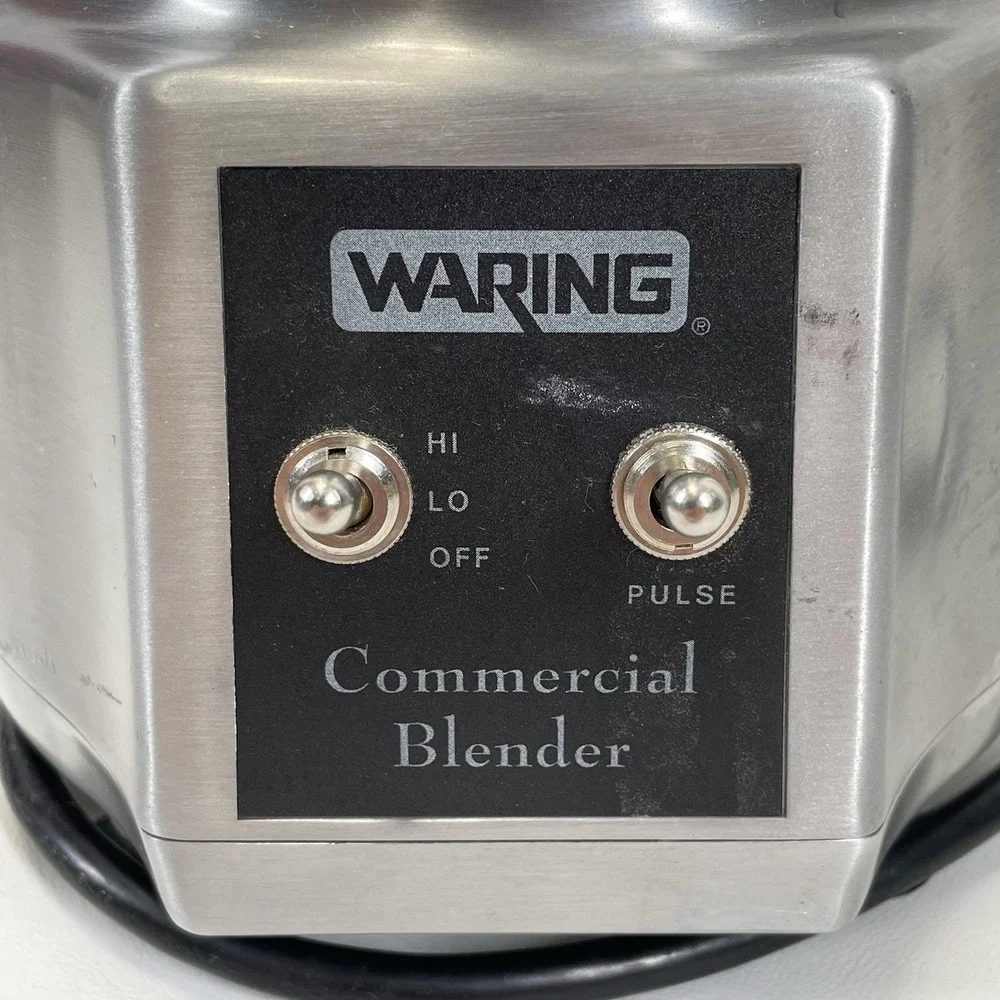 Waring Commercial Drink Blender Mixer SDM50 44oz glass stainless two speed pulse